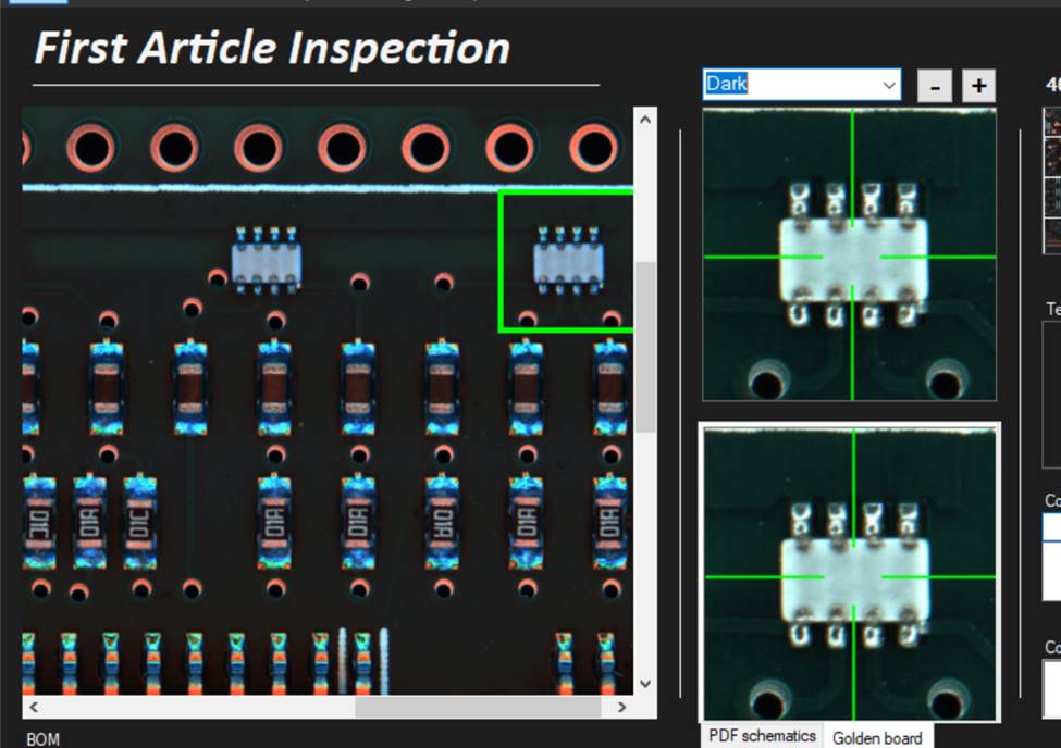 First Article Inspection (FAI) application is now available for ALD8720S Full 3D AOI